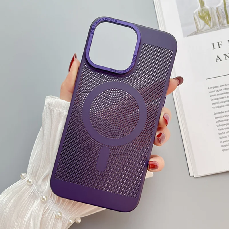 Custodia Magnetica Per Telefono Wireless Magsafe Per IPhone - Foto 6