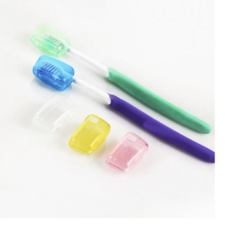10pcs/lot Waterproof Toothbrush Dustproof Protect Box Portable Travel Case Cover Men Women Toothbrush Packing Organizer Random