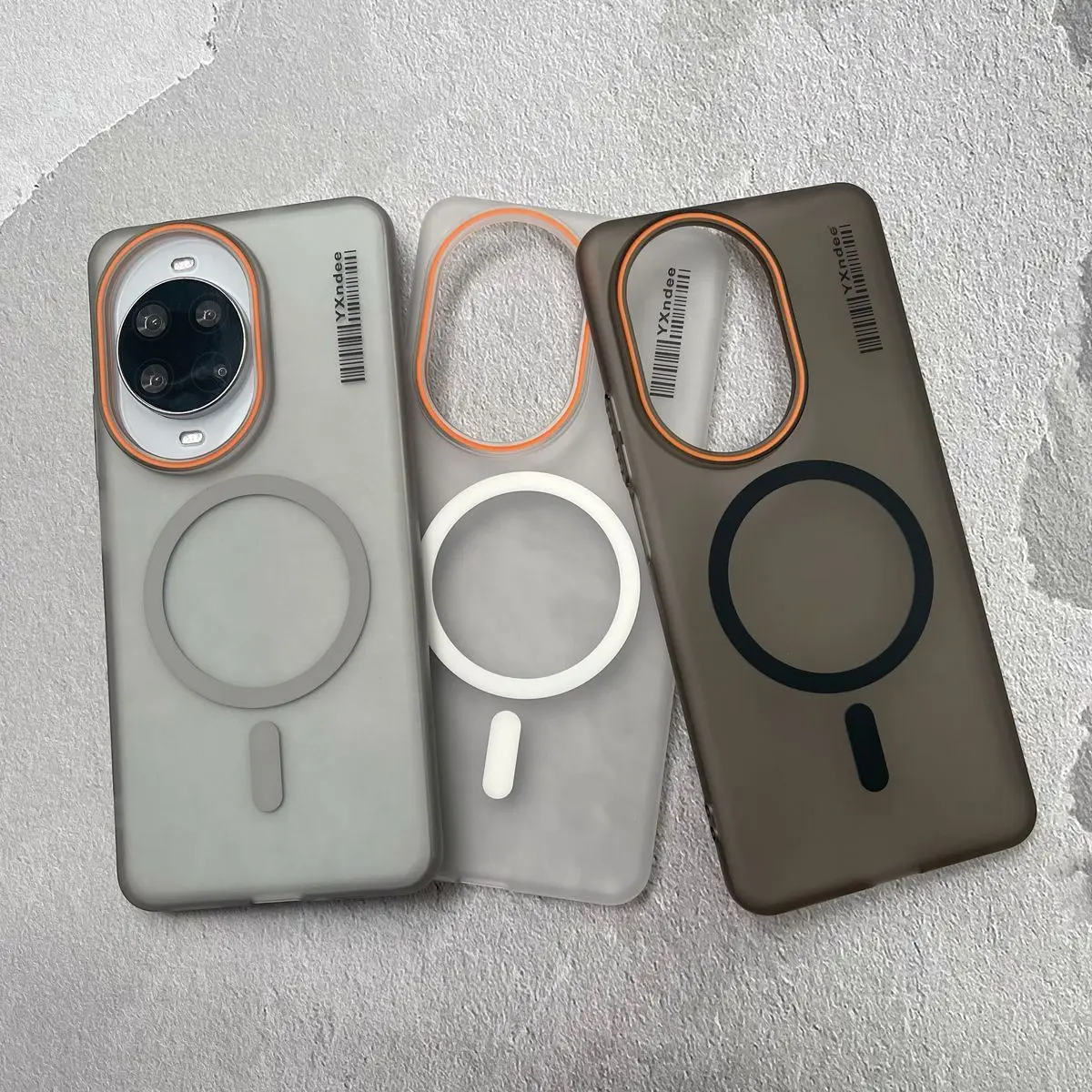 New Magnetic Frosted Translucent Ultra-Thin Shockproof Phone Case