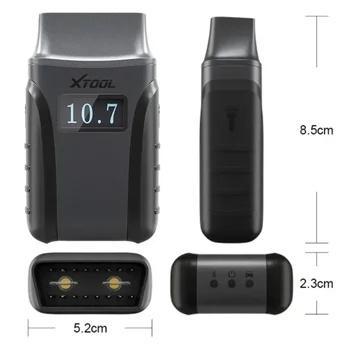 XTOOL A30D A30M OBD2 Strumento diagnostico per auto per Andriod/IOS Lettore di codici per auto Sistema completo Diagnostico Controllo bidirezionale