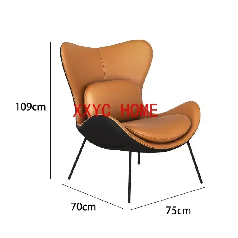 Wingback Lounge Room Luxury Leather Waterproof Living Armchair Bedroom Home Furniture