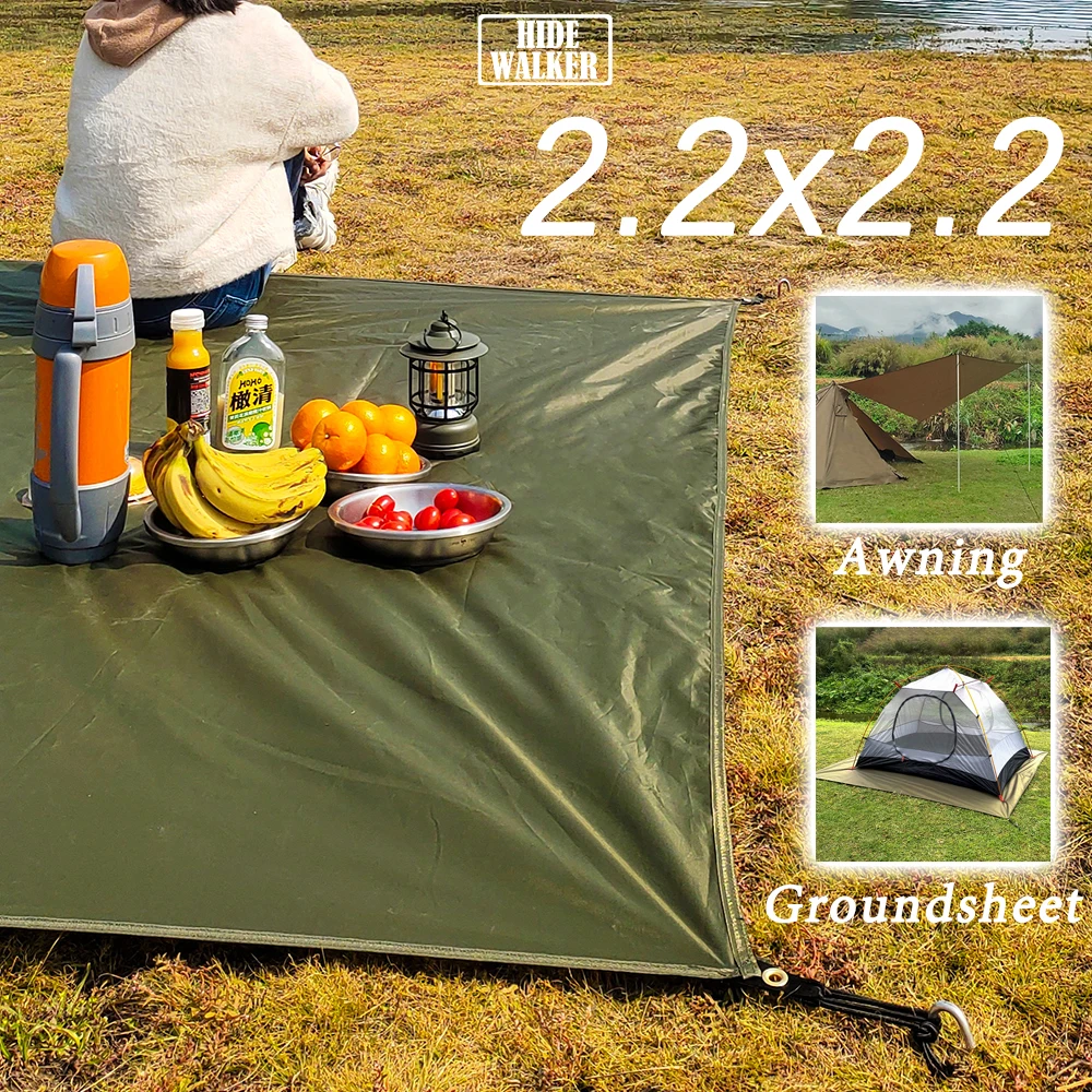 Tente camping,Bâche de toit de tente légère, abri de pique-nique de