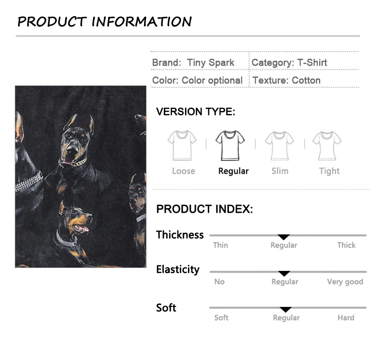 Doberman Collage Graphic T-Shirt Sa959b8947f52425e83d4ed65a0414bc2R