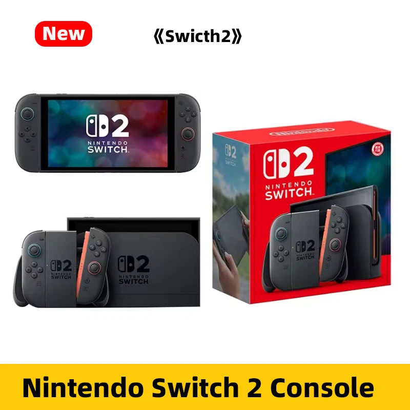 Novo console de jogos nintendo switch 2 7.9 polegadas lcd ns2 console de jogos portátil 1080p design magnético ns2 nintendo switch