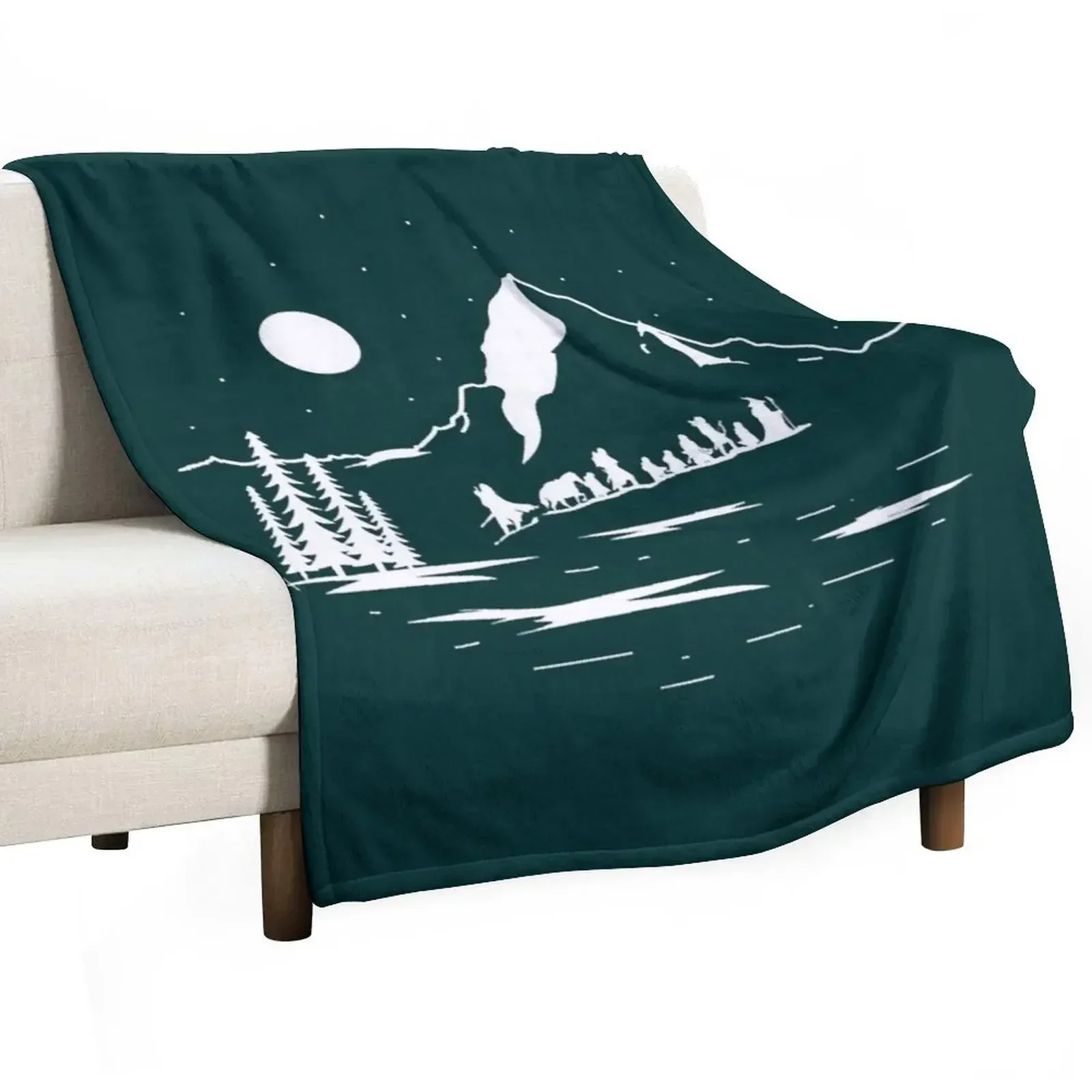 Fellowship of the ring Throw Blanket Loose Decoratives Warm Blankets