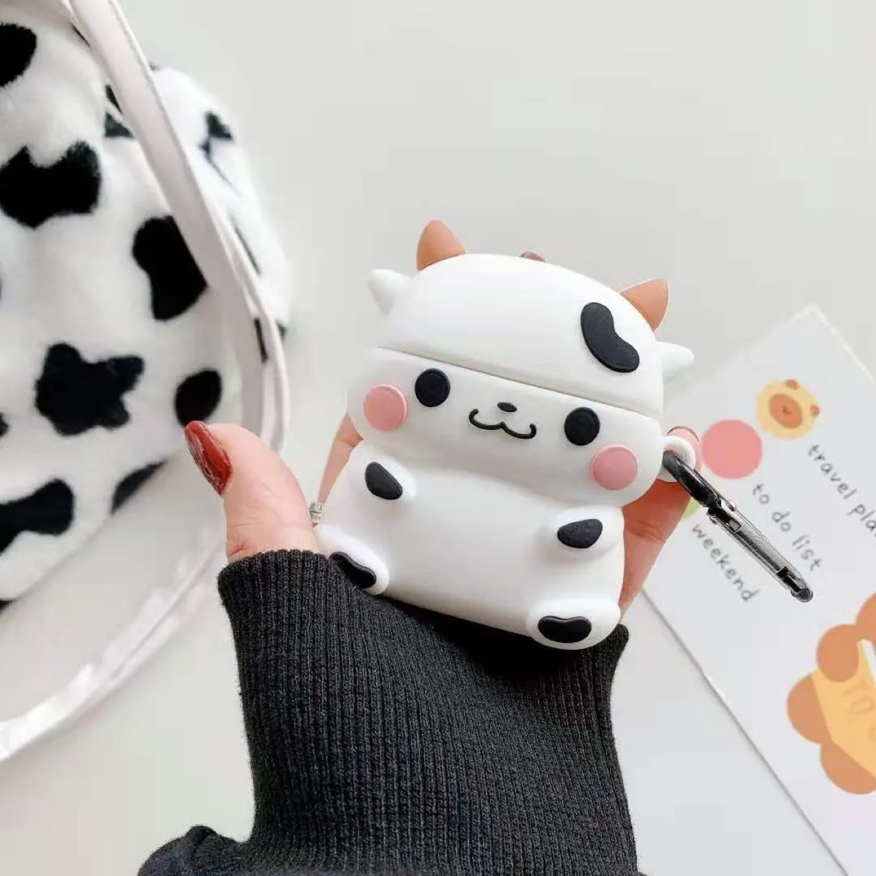 3-Pack Cute Airpods Case for Airpod 2/1, Kawaii 3D Cartoon Funny