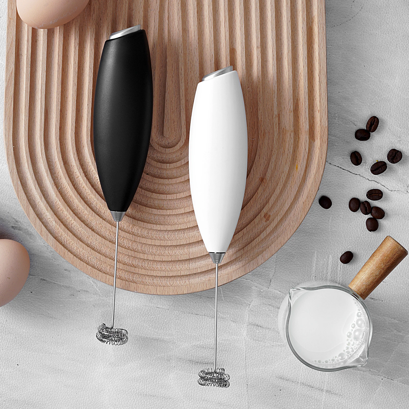 Mini Electric Coffee Blender hand immersion blender electric whisk hand blender food blender electric egg beater Handheld Eggbeater Bubble Drink Stir Bar Household Handheld Kitchen Beat Up Cream Stirring
