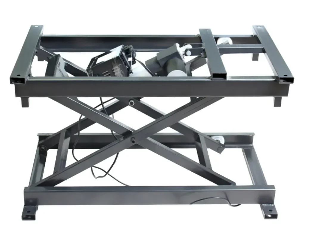 Smart home accessories Wired wireless electric lift coffee table dining table hardware folding iron frame