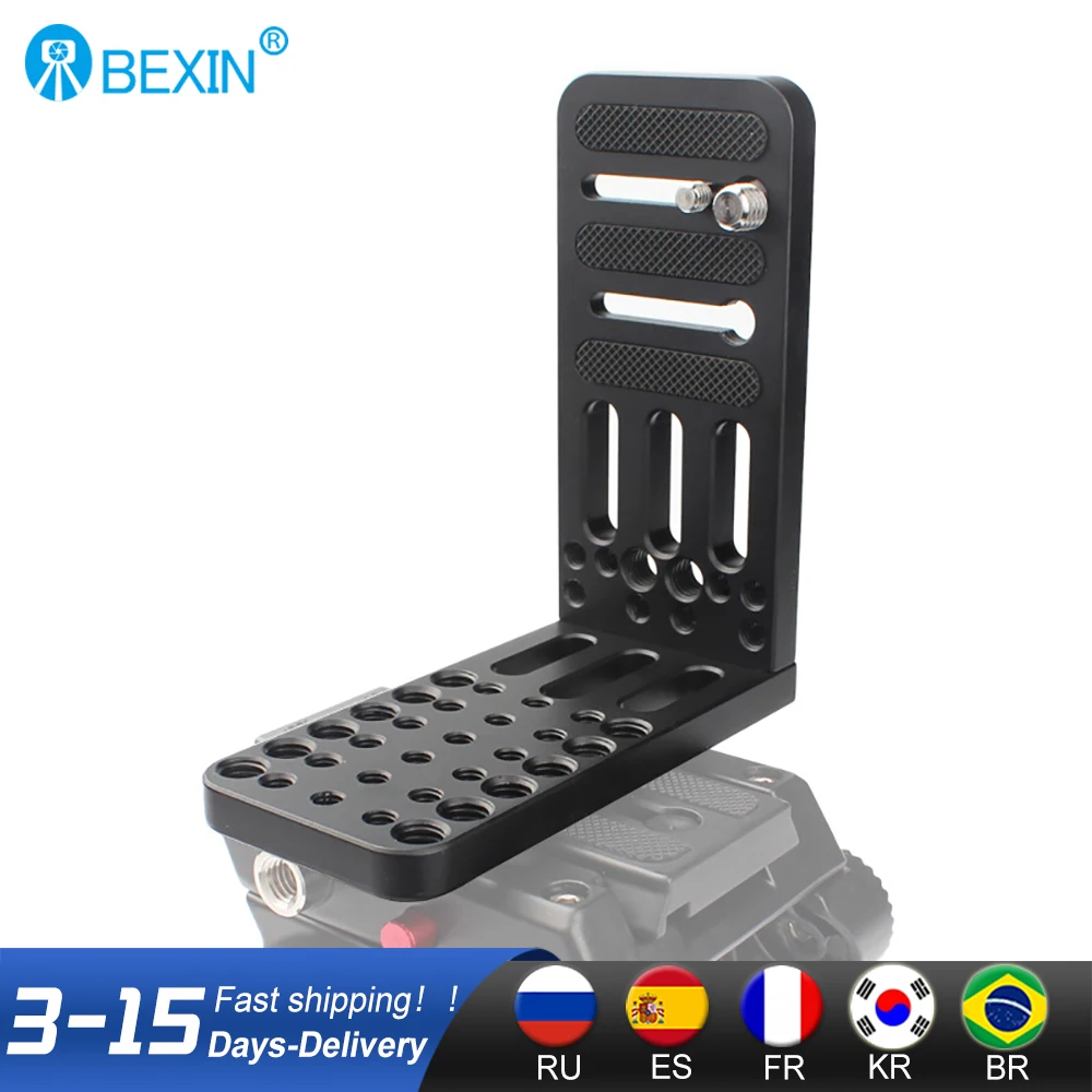 Fotocamera Professionale Video L Plate Dslr Camera A Sgancio Rapido Staffa Di Montaggio A Piastra L Canon Nikon Sony Camera Arca Swiss Bracket