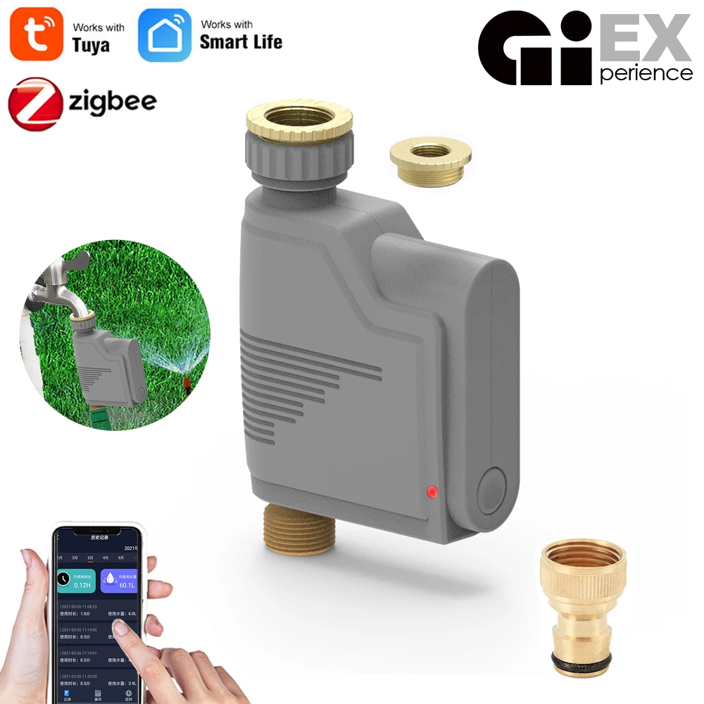 ZIGBEE WIFI Garden Watering Timer Smart Sprinkler Drip Irrigation ...