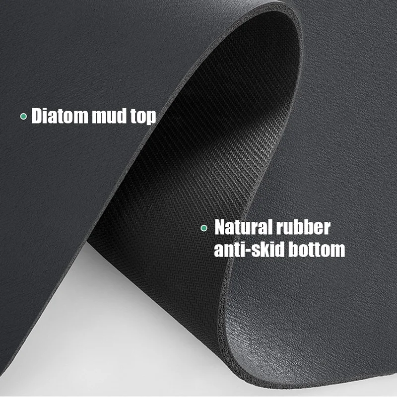 Super Large Kitchen Absorbent Antiskid Draining Coffee Dish Drying Quick Dry Bathroom Drain Pad Tableware Mat_voghion.com