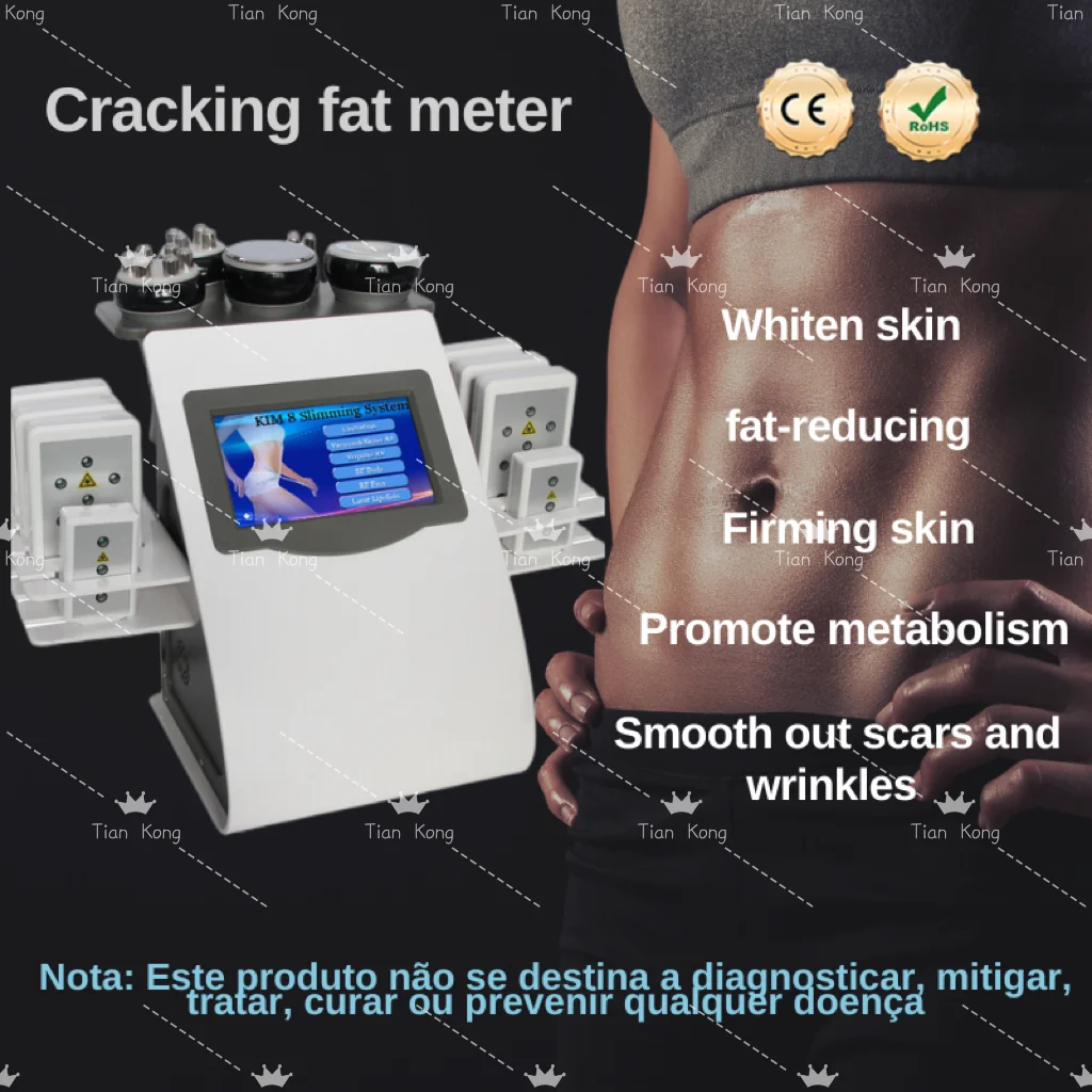 

40K Cavitation machune Ultrasonic Weight Loss Beauty Machine Multi-polar RF Radio Frequen cy Anti-wrinkle Rejuvenation Skin Lift