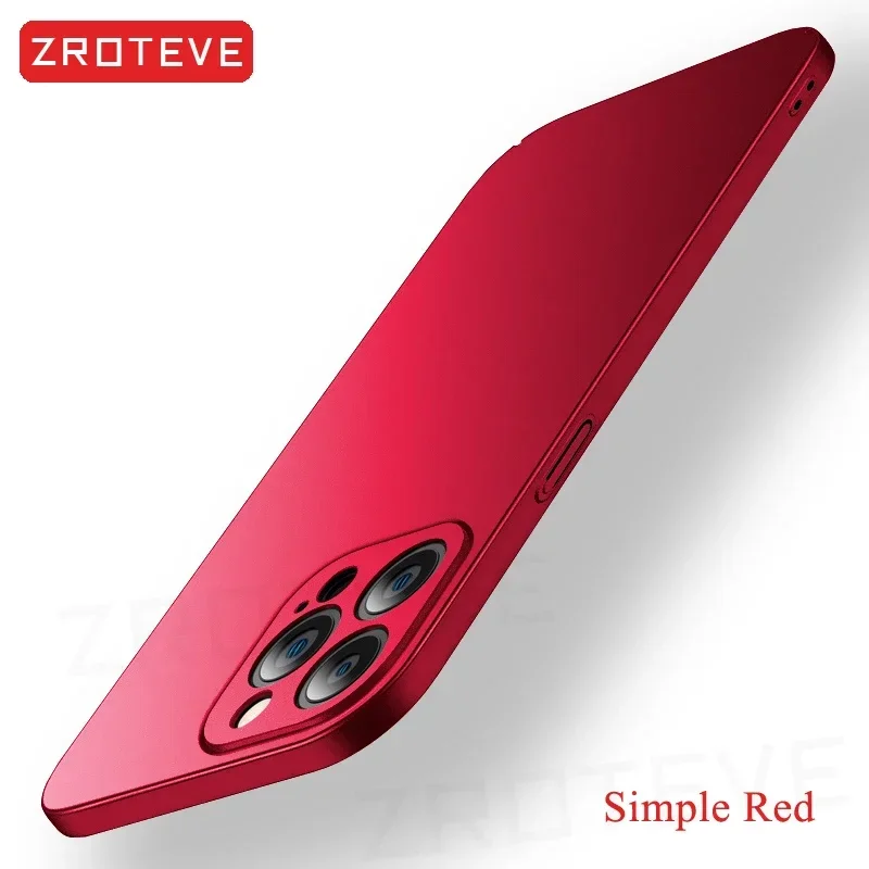 ZROTEVE Luxury Slim Matte Hard PC Cover - Premium Phone Case