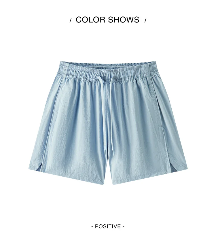 Semir Casual Pants Women Cool Feeling Loose Slimming 2025 New Summer Moisture Wicking Split Hem Textured Shorts Minimalist