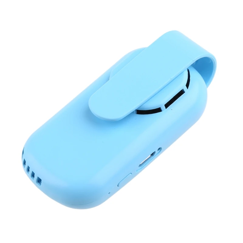개인용 웨어러블 에어 페이스 팬 USB 충전식 미니 휴대용 재사용 가능한 통기성 건강 보호 클립 마스크 팬