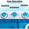 Portable Washing Machine Twin Tub 26lbs Capacity Laundry 18lbs 8lbs Spinner Combo with Built-in Drain Pump 3