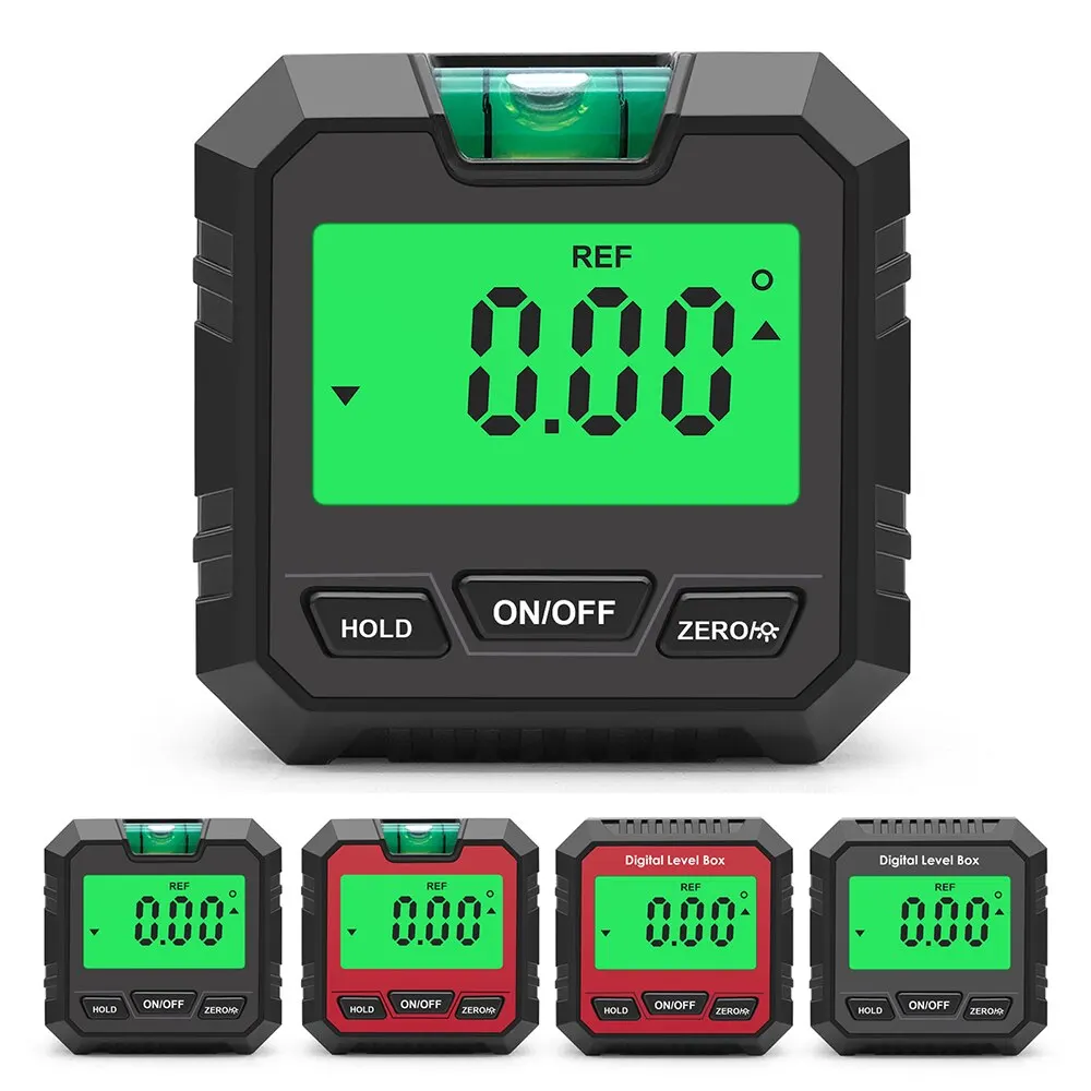4*90&deg; Degree Digital Level Box Protractor Angle Finder Bevel Gauge Inclinometer with Magnetic Based Backlight