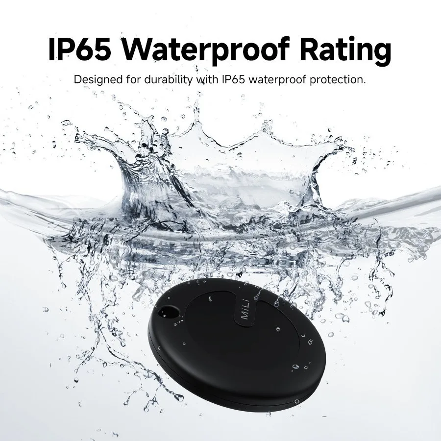 MiLi Smart Tracker System Find My App Portable Airtag Smart Bluetooth Locator Child Finder Bag Anti-Loss Tracker Android