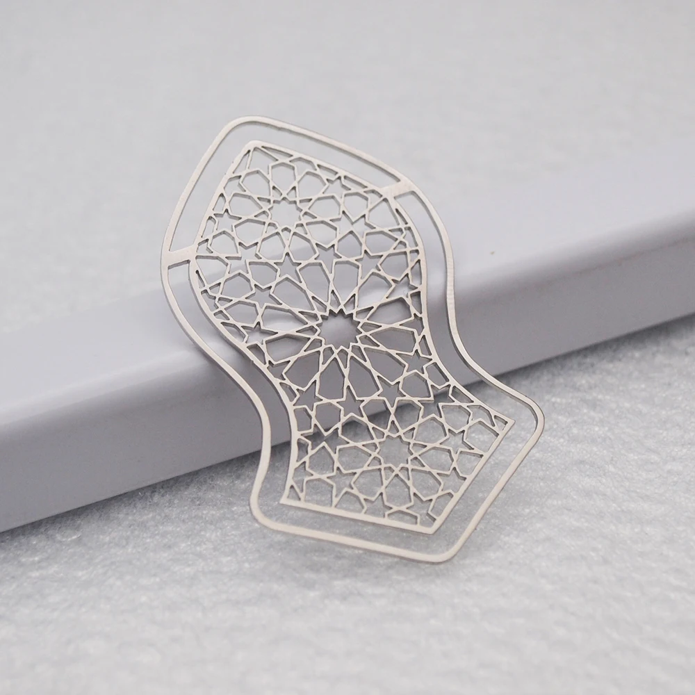 Metal Bookmark Stainless steel Arabic style Bookmarks Stationery Supplies Producing Various Shapes As Student Gifts