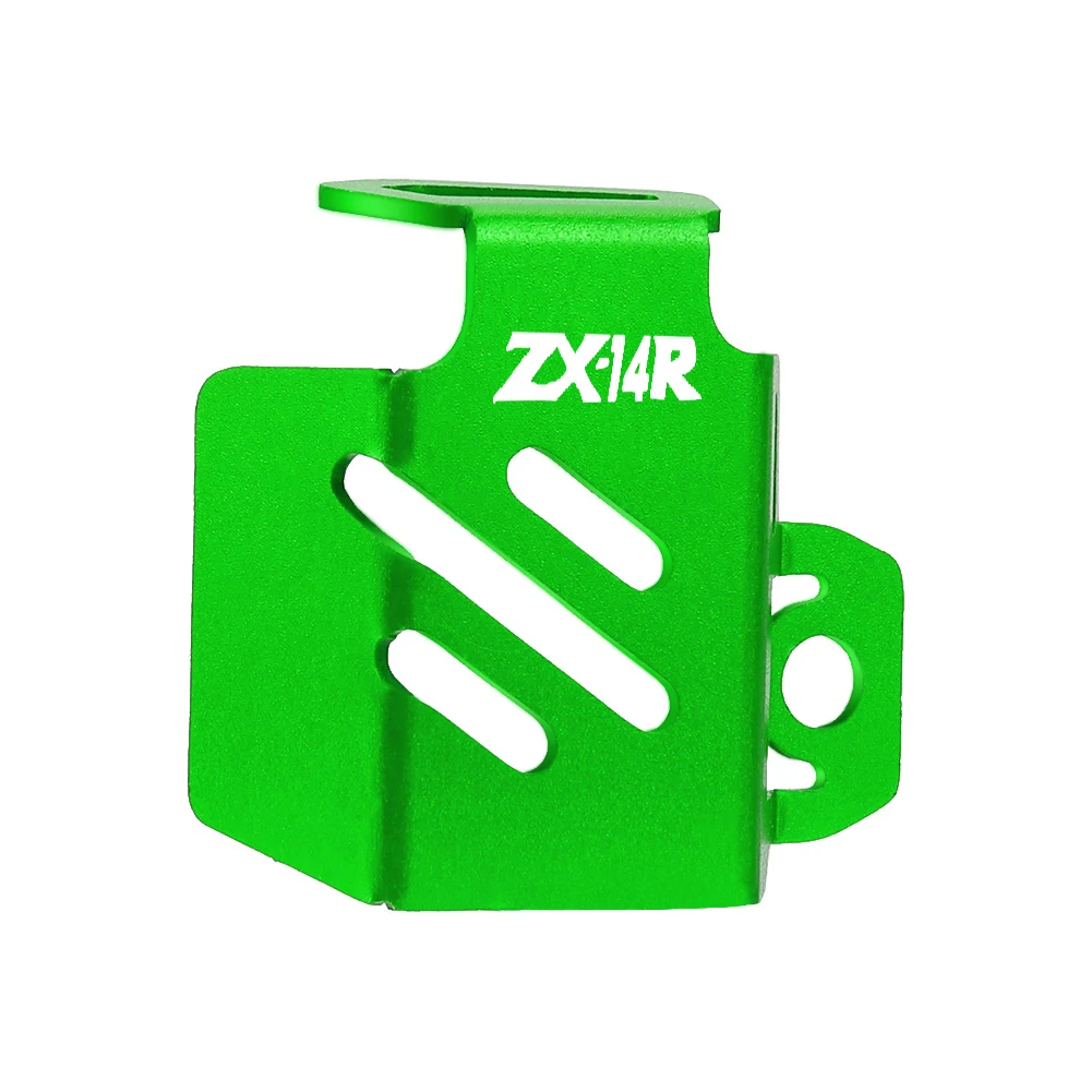 

Motorcycle For Kawasaki ZX14R ZX 14R ZX14 R ZX 14 R 2006-2017 Rear Brake Fluid Reservoir Guard Cover Protector Oil Tank Protect