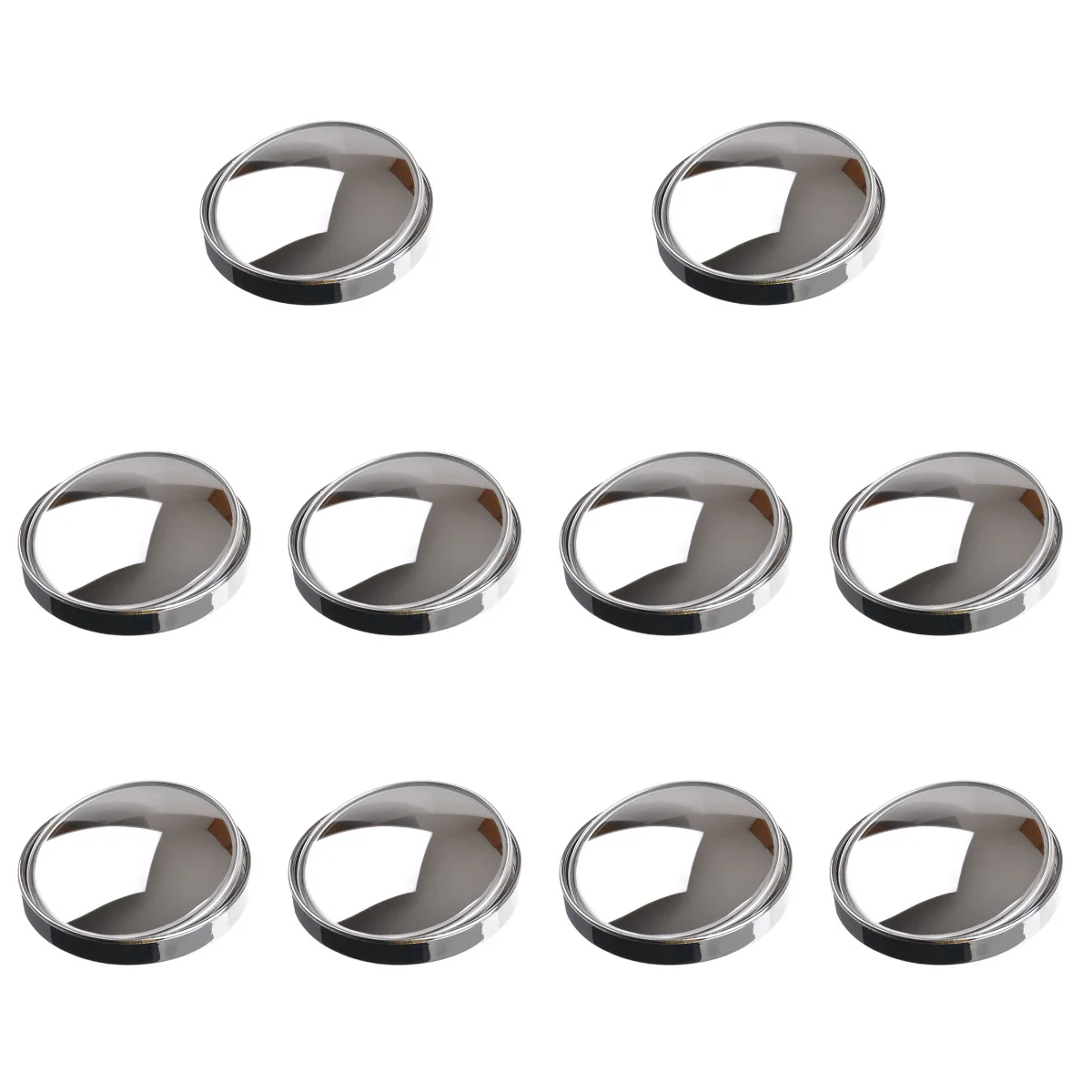 10pcs3R036StickonConvexBlindSpotRearviewMirrorwithAdjustable