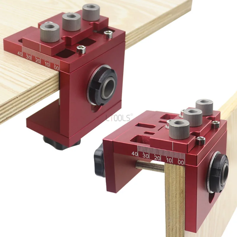 

Carpentry Three in One Circular Tenon Punch Wood Panel Splicing Drill Adjustable Panel Furniture Aperture Artifact Tool Set