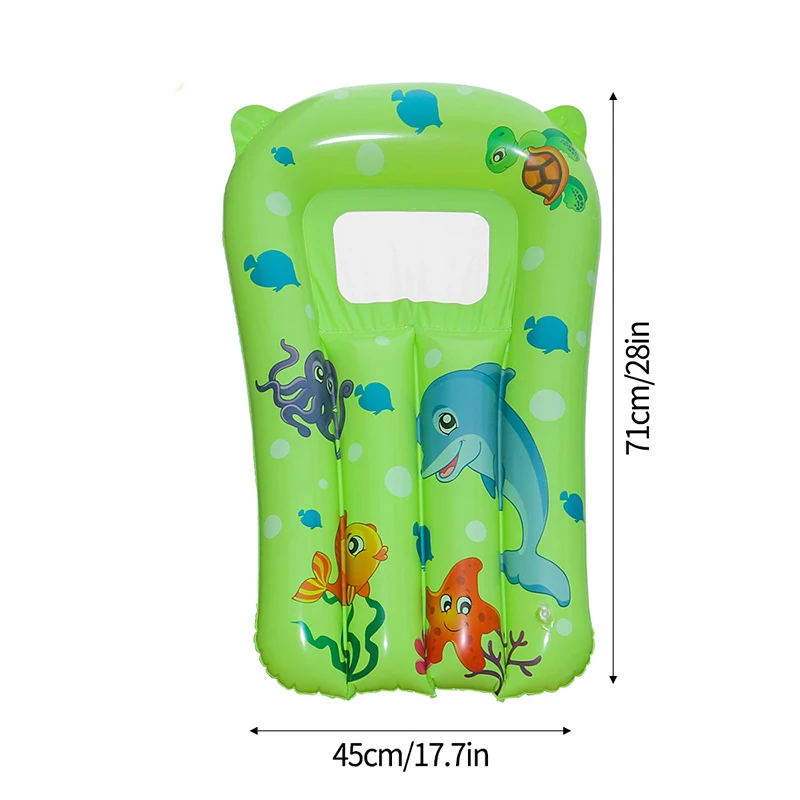 Children Bodyboard for Kids Beach Float with Handles Summer Portable Inflatable Surfboard Swimming Body Board Pool Float Beach 6