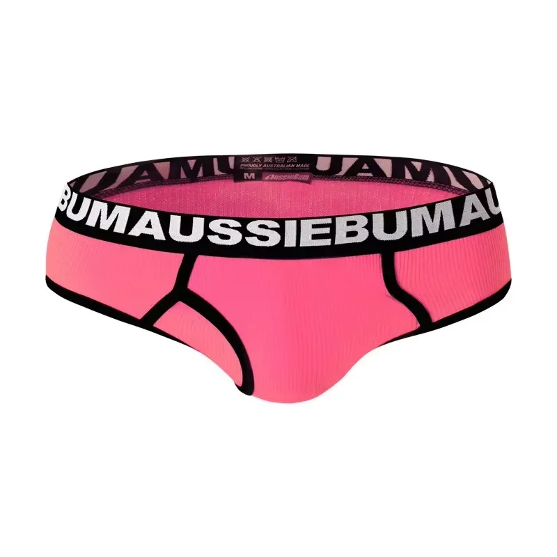 Men's thread colored briefs low waist comfortable breathable sexy briefs wholesale 3