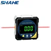 SHAHE Four Side Magnets Electronic Protractor With Two- Sided Laser Digital Angle Finder Level With Rechargeable Battery 1