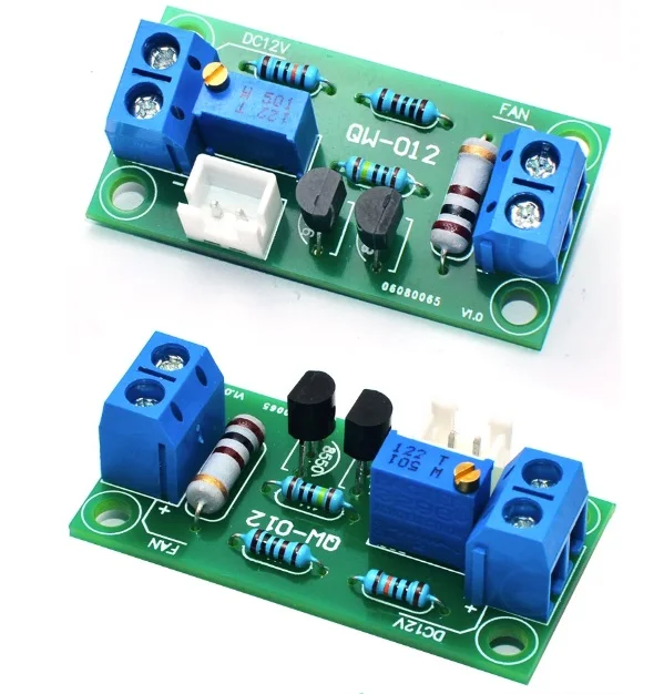 NEWFanControlBoardDc12VPWMAutomaticPCCPUFanTemperature