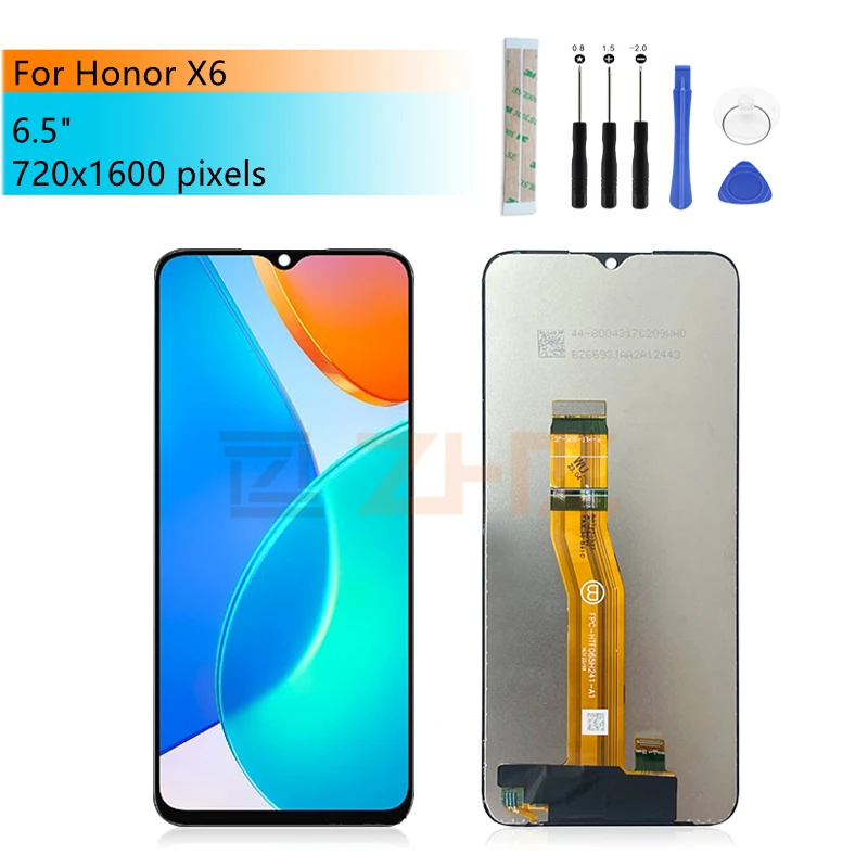 

For Honor X6 LCD Display Touch Screen Digitizer Assembly VNE-LX1 VNE-LX2 VNE-LX3 Screen Replacement 6.5"