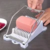 Luncheon Meat Egg Cutter Stainless Steel Multi Function Food Banana Cheese Slicer Kitchen Gadget Professional Deli Meat Cutter 3