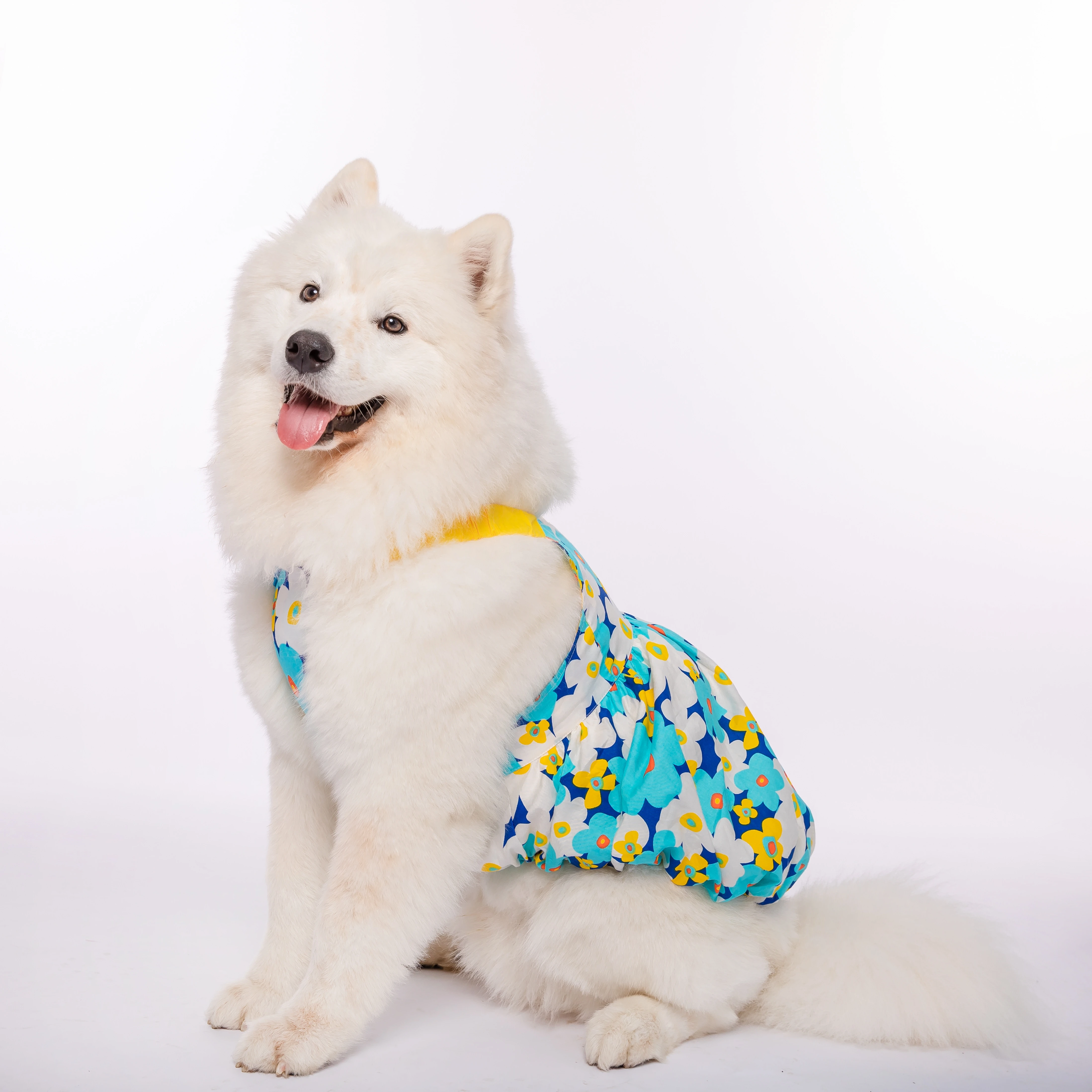 Soft Pet Dog Floral Dress - PeticaDeals