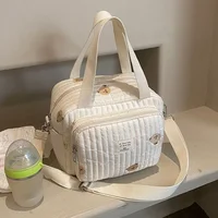 Bolsa Organizador de Pañales Coreana Multifunción para Cochecito y Viaje