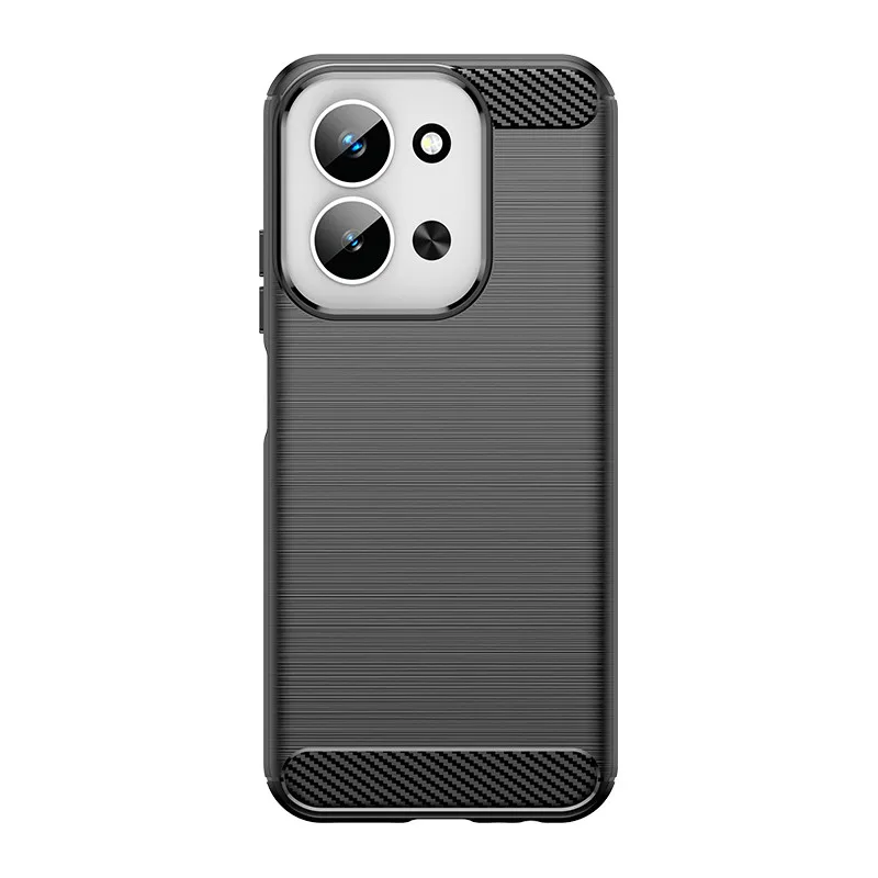 Shockproof Silicone Brushed TPU Protective Phone Case