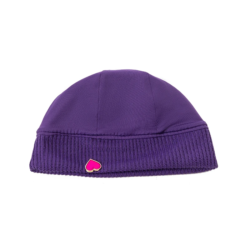 Game LOL Sett Heartsteel Cosplay Hat,The Boss Sett\'s Purple Knitted Hat,Same Headgear,Halloween Carnival Party Role Play Props