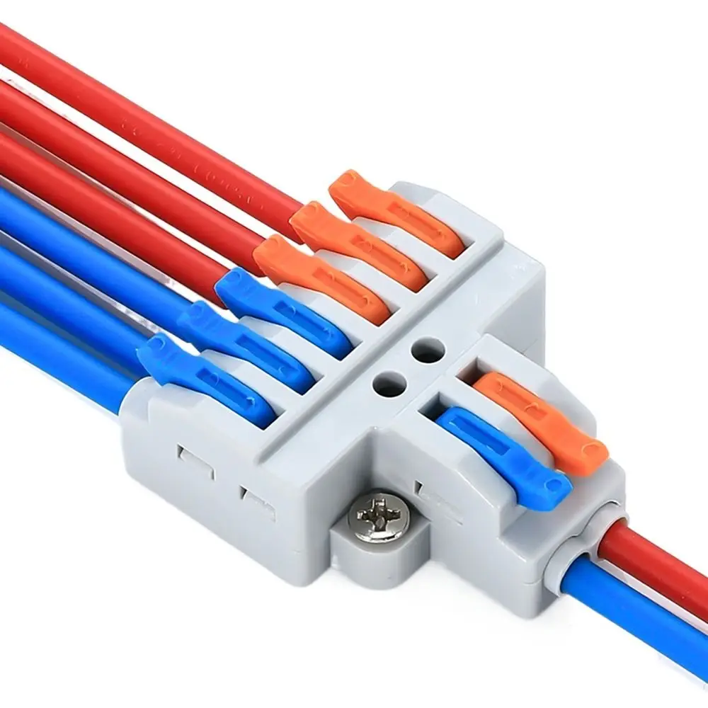 Mini Quick Terminal Block Docking Universal Compact Compact Splice Electrical Connectors Small Wiring Connector Electrical