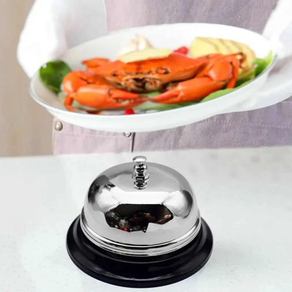 Big Call Bells Kitchen Bell Bar Meal Bell Summoning Bell for Restaurants Service Bell For Hotels Home Decor Bells for Crafts 3