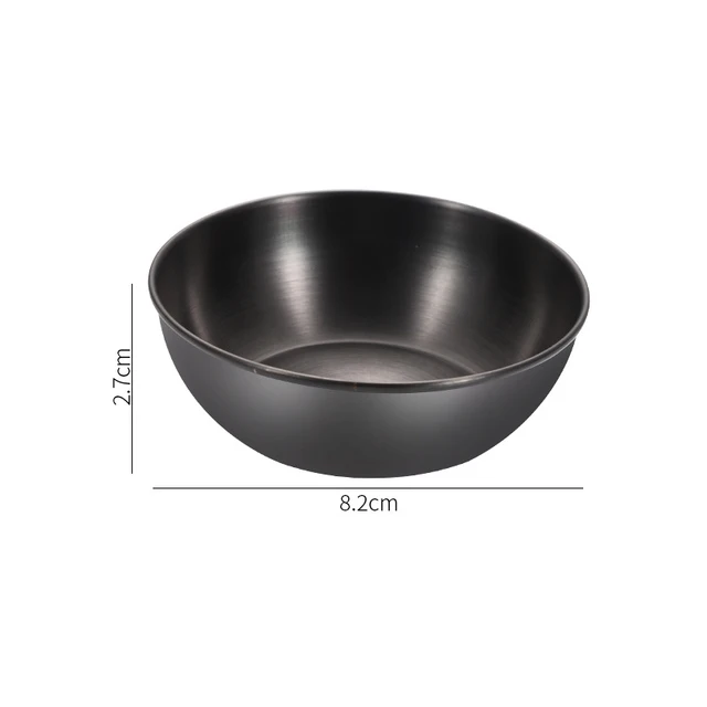 Stainless Steel Dipping Bowl for Sauces and Appetizers