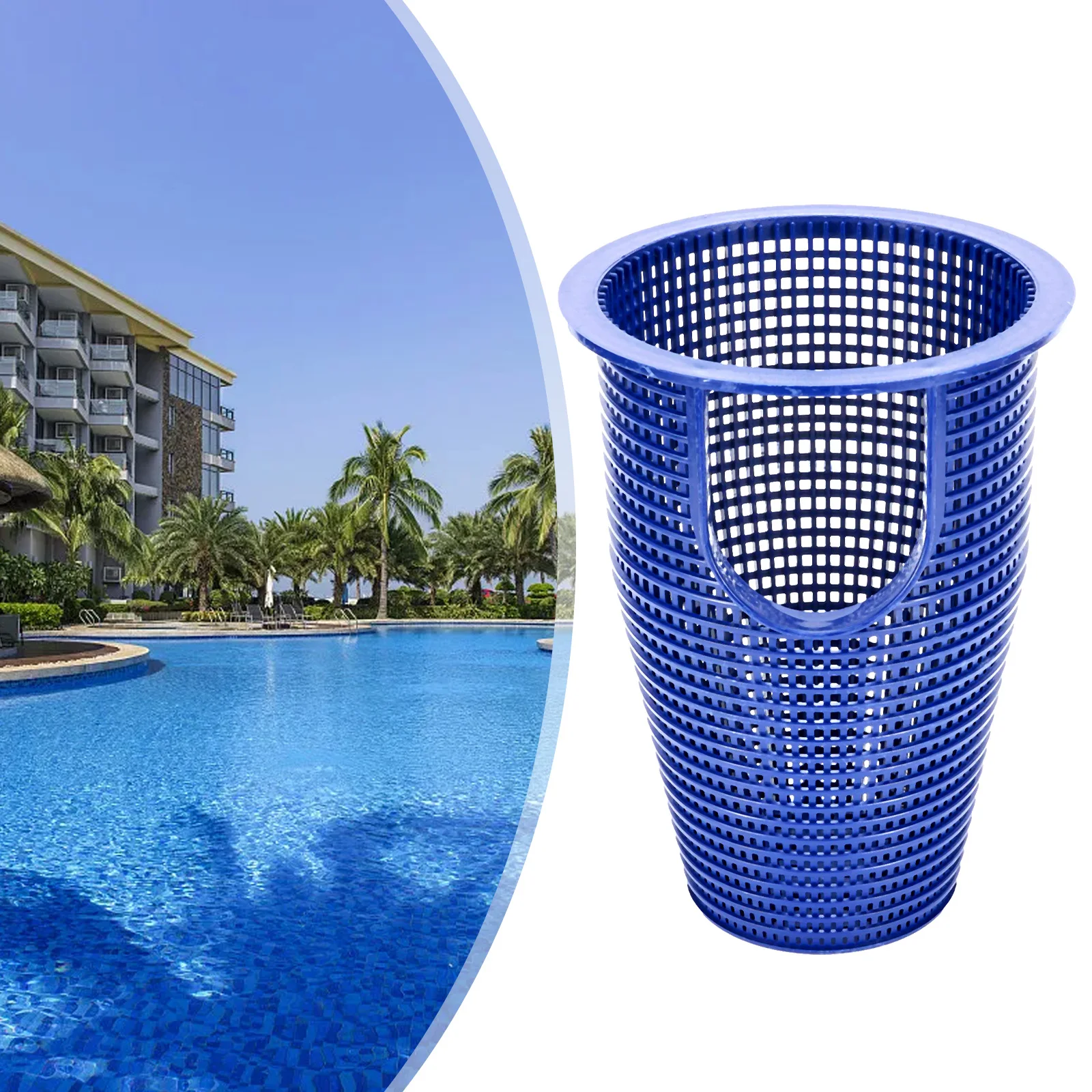 

Pool Pump Replace Skimmer Basket For Pentair WhisperFlo IntelliFlo 070387 B-199 Replacement Pool Cleaning Tools Blue