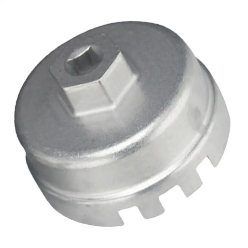 

Oil Filter Removal Tool 65 Mm 14 Flutes Universal Cartridge Style Aluminum Oil Filter Wrench Accessories ForToyota LexusCar
