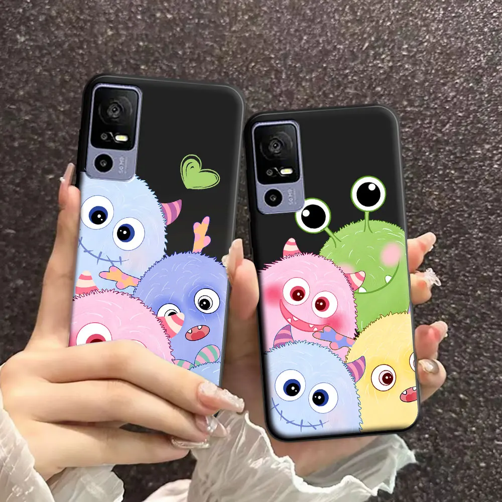 Charming Astronaut Cartoon Soft Silicone TPU Phone Case - Lovely Back Cover