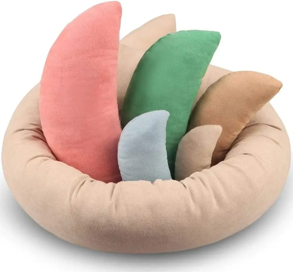 6pcs-set-newborn-posing-beans-bag-baby-photography-prop-pillow-baby-crescent-shaped-pillows-positioner-cushion-basket-filler