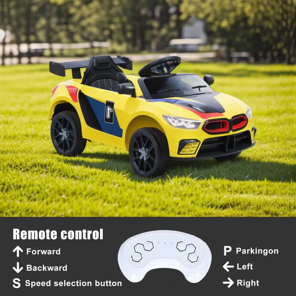 Children's Electric Vehicle Ride On Four Wheeled Remote Control Sports Baby Rocking Toy Car For Over 3 Years Old Christmas Gifts