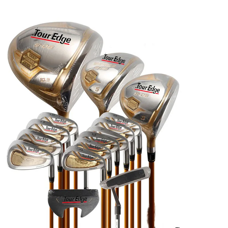 

Brand new golf club S-06 men's four-star golf set with a 10.5 degree kick off wooden club, long distance R/SR/S carbon shaft