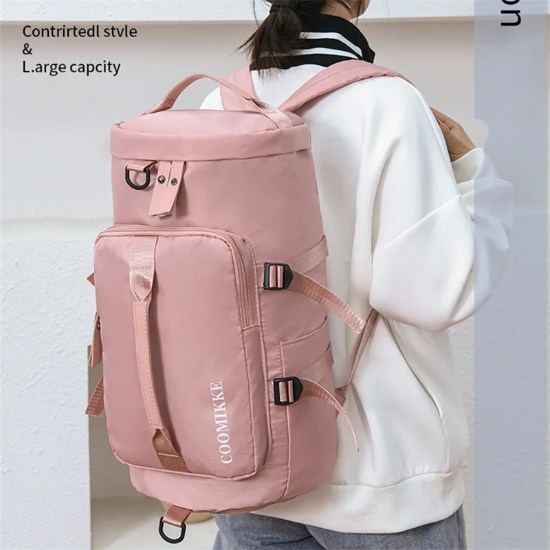 

Dry-Wet Separate Waterproof Women Yoga Sport Bags Men Gym Fitness Bags Large Capacity Travel Backpack Luggage With Shoes Pocket