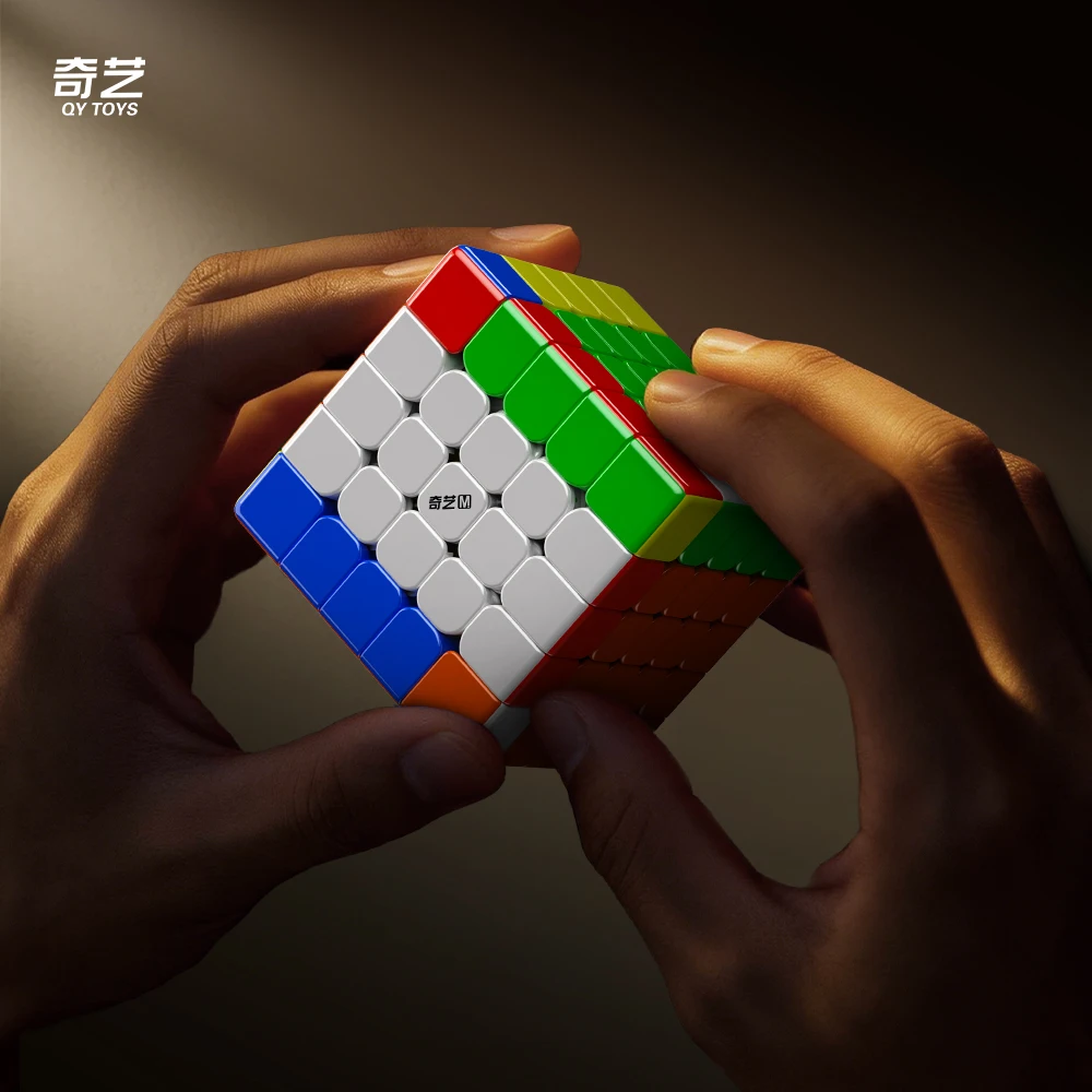 [Picube] QiYi 5x5x5 워리어 5x5 큐브 스피드 5 레이어 큐보 마히코 스티커리스 매직 퍼즐 큐브 장난감 큐보 스피드큐브 UV 코팅