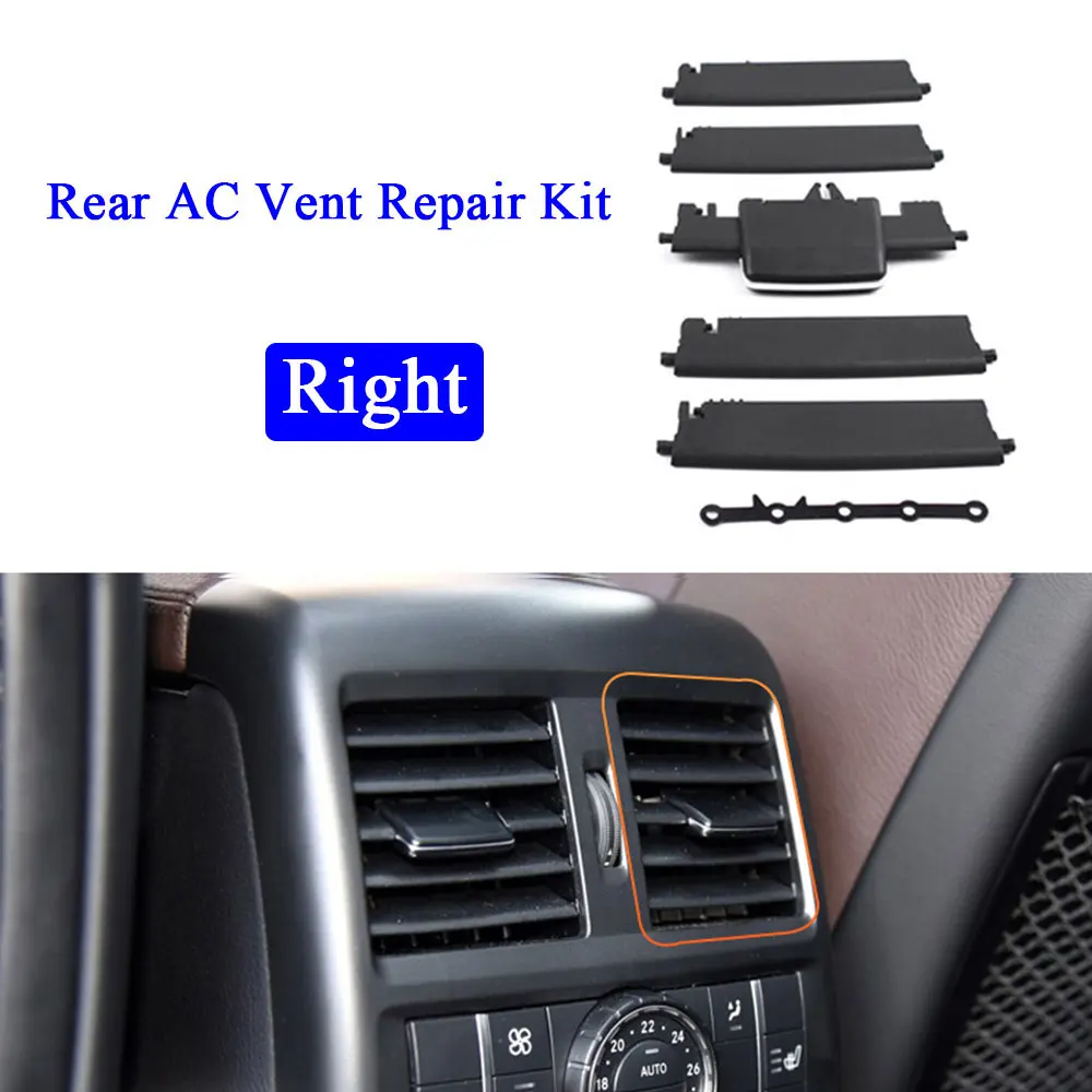 157 車＆バイク フロントリアコンソール中央エアコン AC ベントグリルと互換性の 用 GL GLE GLS W166 W292 ML300 ML350 ML400 GL350 GL400 リアセンターコンソールエア