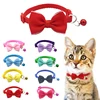Cat Bow Collar with Bell