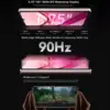 DOOGEE Note 58 Pro Smartphone 6.75" HD+ 90Hz IPS Screen 8GB +256GB Unisoc T7250 Octa Core 6250mAh 16MP Camera NFC Android 15 5